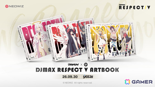 「DJMAX RESPECT V」初となるアートブックの予約販売が開始！収録曲や主要キャラクターなどのアートを全3冊に収録の画像1