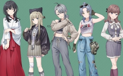 「ガールズバンドクライ First Riff」に登場するオリジナル新バンド第3弾「クズミミズク」が解禁！シナリオを渡航氏、キャラクター原案をぽんかん8.氏が担当