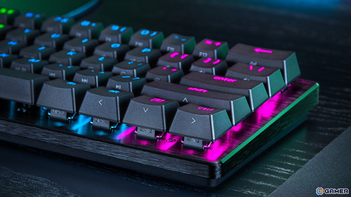 Razer「Huntsman V3 Pro Mini 8KHz」発表!8,000Hz対応、Rapid Trigger搭載の60%ゲーミングキーボードの画像