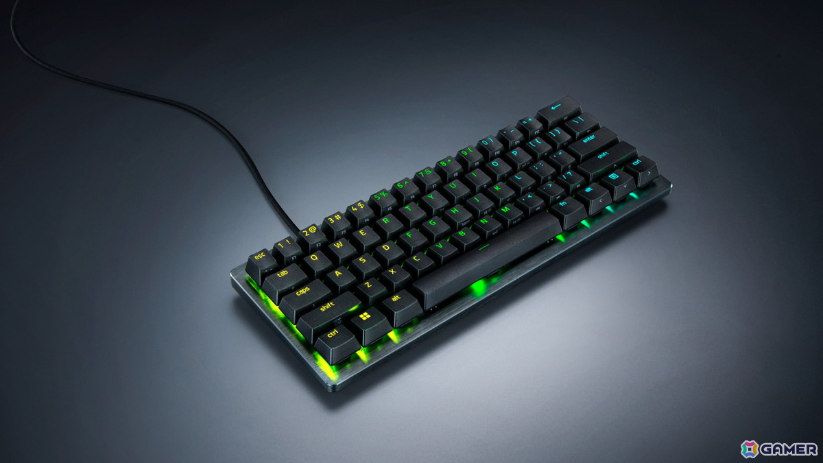 Razer「Huntsman V3 Pro Mini 8KHz」発表!8,000Hz対応、Rapid Trigger搭載の60%ゲーミングキーボードの画像