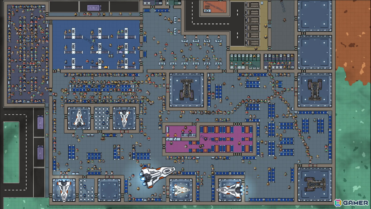 宇宙港経営シム「Spaceport Architect」Steamページが公開！貨物を輸入してコロニーを発展させ増え続ける乗客をさばいて利益を上げようの画像2