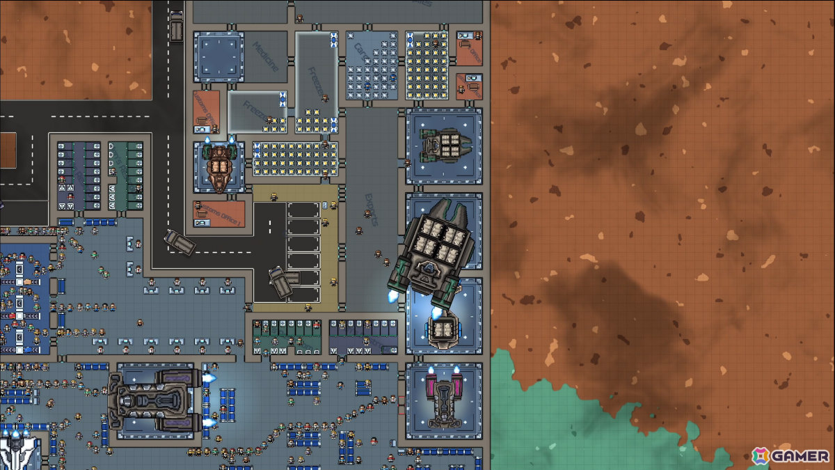 宇宙港経営シム「Spaceport Architect」Steamページが公開！貨物を輸入してコロニーを発展させ増え続ける乗客をさばいて利益を上げようの画像3