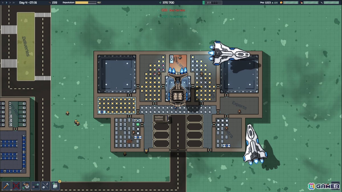 宇宙港経営シム「Spaceport Architect」Steamページが公開！貨物を輸入してコロニーを発展させ増え続ける乗客をさばいて利益を上げようの画像6