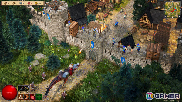 恐竜を従えて中世の戦場を支配するRTS×街づくり×アクションRPG「Dinolords」マルチプレイモードが発表!の画像