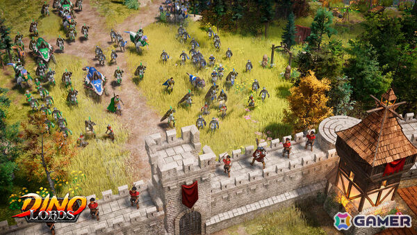 恐竜を従えて中世の戦場を支配するRTS×街づくり×アクションRPG「Dinolords」マルチプレイモードが発表！の画像12