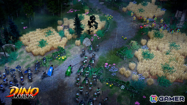 恐竜を従えて中世の戦場を支配するRTS×街づくり×アクションRPG「Dinolords」マルチプレイモードが発表!の画像