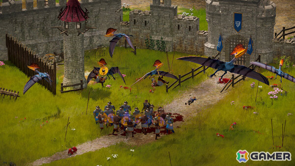 恐竜を従えて中世の戦場を支配するRTS×街づくり×アクションRPG「Dinolords」マルチプレイモードが発表!の画像