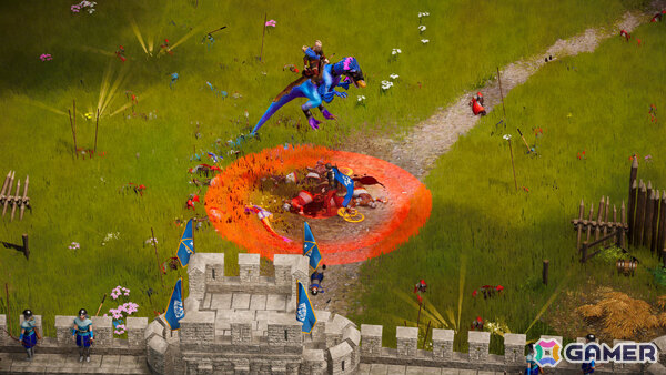 恐竜を従えて中世の戦場を支配するRTS×街づくり×アクションRPG「Dinolords」マルチプレイモードが発表!の画像