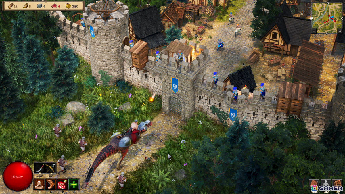 恐竜を従えて中世の戦場を支配するRTS×街づくり×アクションRPG「Dinolords」マルチプレイモードが発表！の画像10