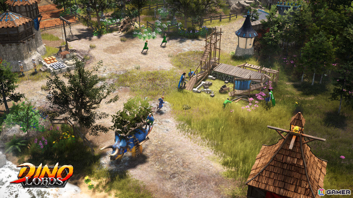 恐竜を従えて中世の戦場を支配するRTS×街づくり×アクションRPG「Dinolords」マルチプレイモードが発表！の画像13