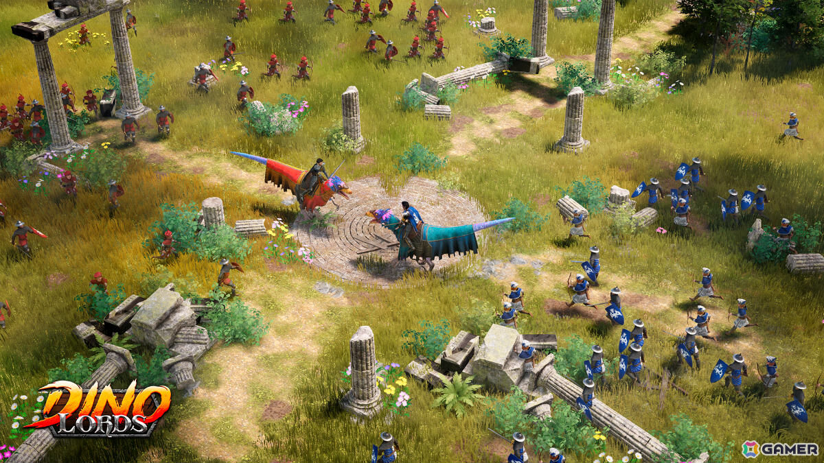 恐竜を従えて中世の戦場を支配するRTS×街づくり×アクションRPG「Dinolords」マルチプレイモードが発表！の画像14