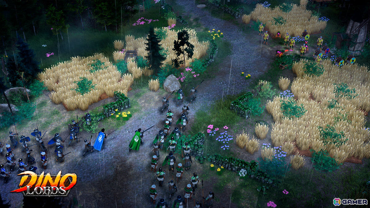 恐竜を従えて中世の戦場を支配するRTS×街づくり×アクションRPG「Dinolords」マルチプレイモードが発表！の画像15