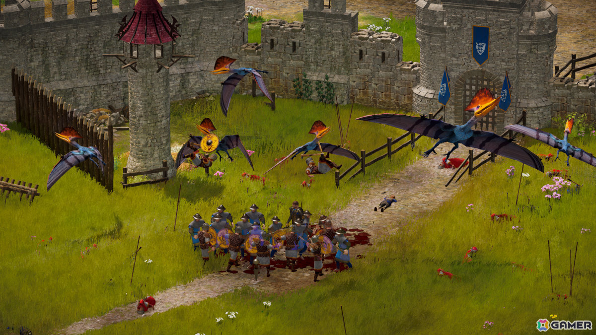 恐竜を従えて中世の戦場を支配するRTS×街づくり×アクションRPG「Dinolords」マルチプレイモードが発表！の画像7