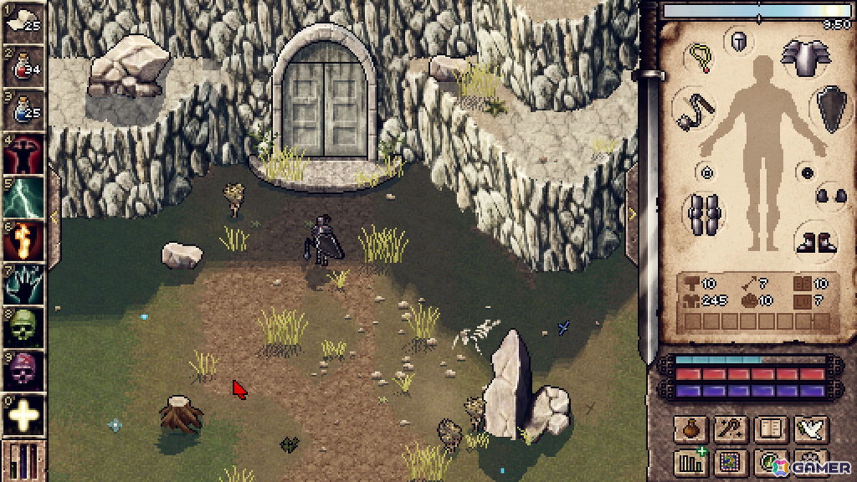 自由度の高いダークファンタジーRPG「Code of The Savage」がSteam Nextフェスに出展決定！探索やリアルタイム戦闘などノンリニアな進行が特徴の画像4