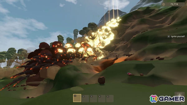 友達と山を吹き飛ばす協力ゲーム「Want a Bomb?」が10月23日にSteamで発売!ダイナマイトからミサイルまで幅広い爆発物が登場の画像