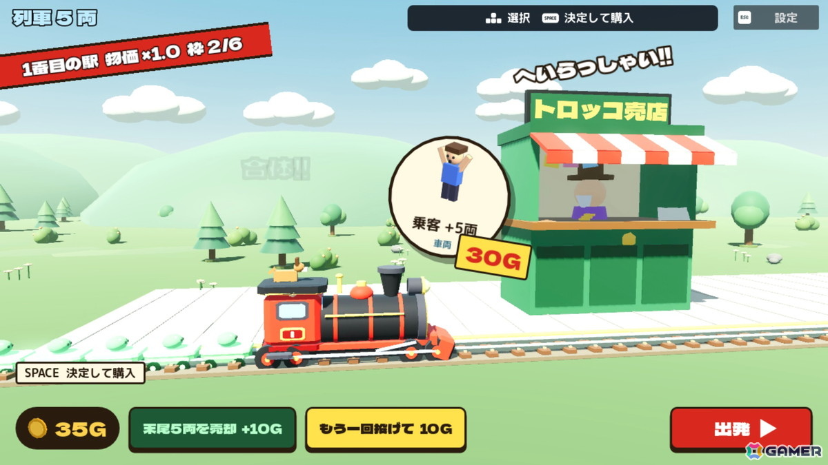 育てた列車で巨大ボスに挑む3Dローグライト「トロッコ問題は、問題じゃない。」のSteamストアページが公開！10月19日より早期アクセス開始予定の画像