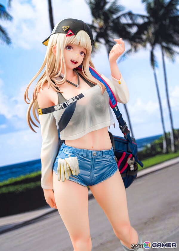 「勝利の女神：NIKKE」マイティツールズに所属するセンチのゲーム内コスチュームイラストを1/7スケールで立体化！の画像2