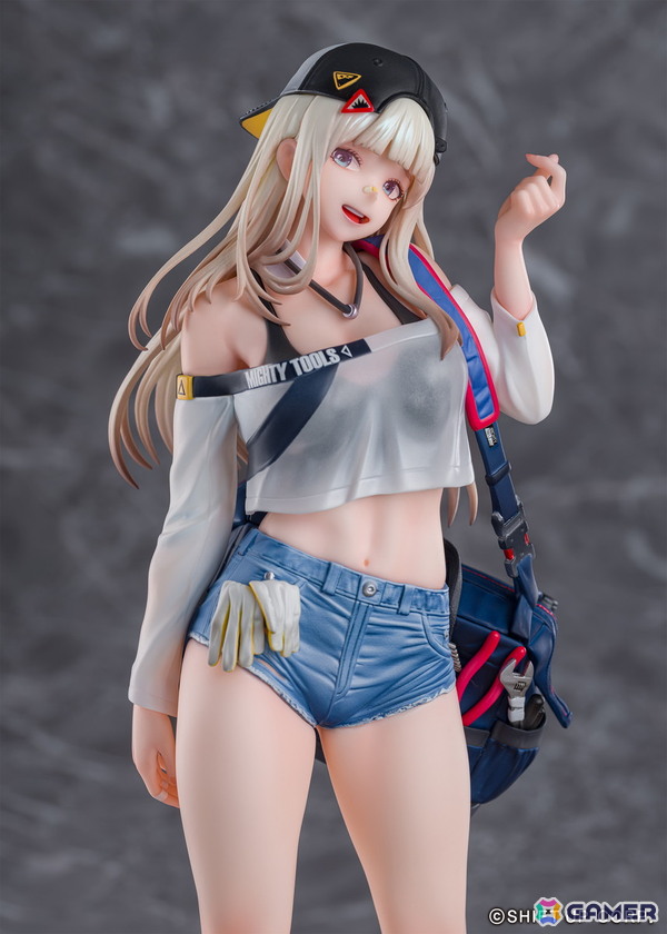 「勝利の女神：NIKKE」マイティツールズに所属するセンチのゲーム内コスチュームイラストを1/7スケールで立体化！の画像4