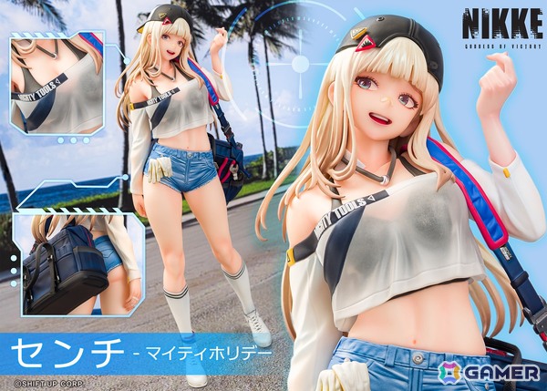 「勝利の女神：NIKKE」マイティツールズに所属するセンチのゲーム内コスチュームイラストを1/7スケールで立体化！の画像7