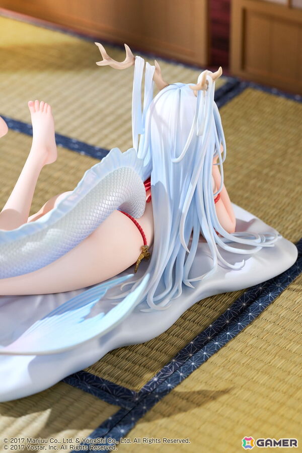 「アズレン」四万十が「のんびり龍神さま」Ver.の1/7スケールフィギュアとして登場！荘厳さの中に愛らしい雰囲気を感じられる仕上がりにの画像15