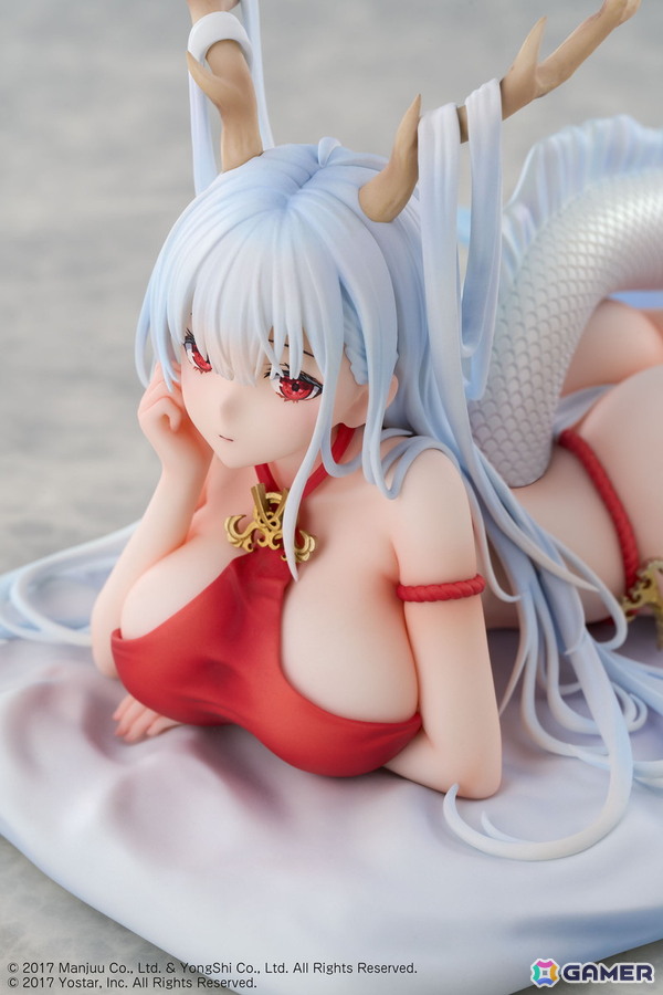 「アズレン」四万十が「のんびり龍神さま」Ver.の1/7スケールフィギュアとして登場！荘厳さの中に愛らしい雰囲気を感じられる仕上がりにの画像16