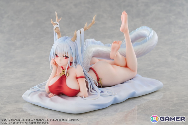 「アズレン」四万十が「のんびり龍神さま」Ver.の1/7スケールフィギュアとして登場！荘厳さの中に愛らしい雰囲気を感じられる仕上がりにの画像2