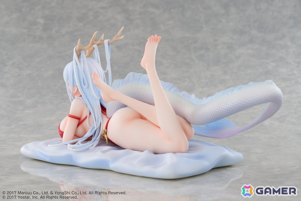 「アズレン」四万十が「のんびり龍神さま」Ver.の1/7スケールフィギュアとして登場！荘厳さの中に愛らしい雰囲気を感じられる仕上がりにの画像3