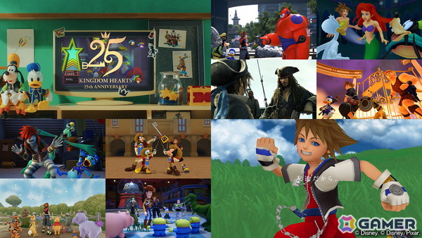 「キングダム ハーツ コレクション ［I～III］」シリーズ25周年特別映像「友達だから、出会えたー」が公開！メモリアルフォトカードが当たるキャンペーンもの画像1
