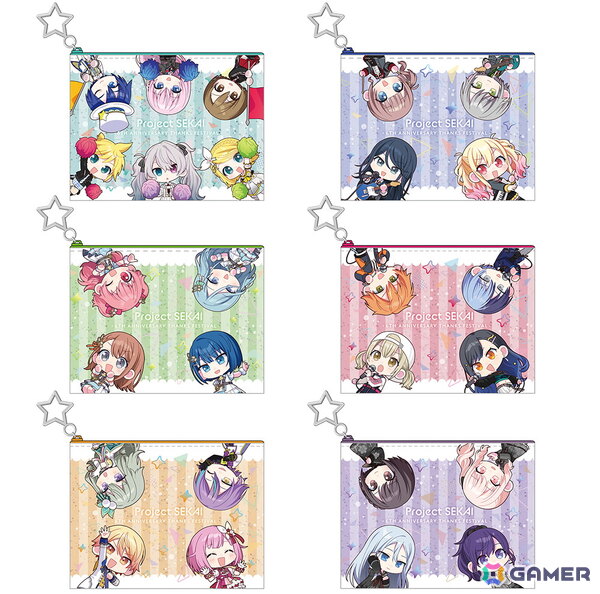 「プロジェクトセカイ 6th Anniversary 感謝祭」商品が全国アニメイトで10月13日より販売！特典「クリアしおり」がもらえるフェアも実施の画像4