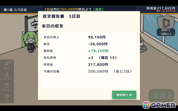 ポップな雰囲気とは裏腹に魔法少女を「使い捨て」にする経営シミュレーションゲーム「魔法少女かんぱに~」がunityroomで無料公開!の画像