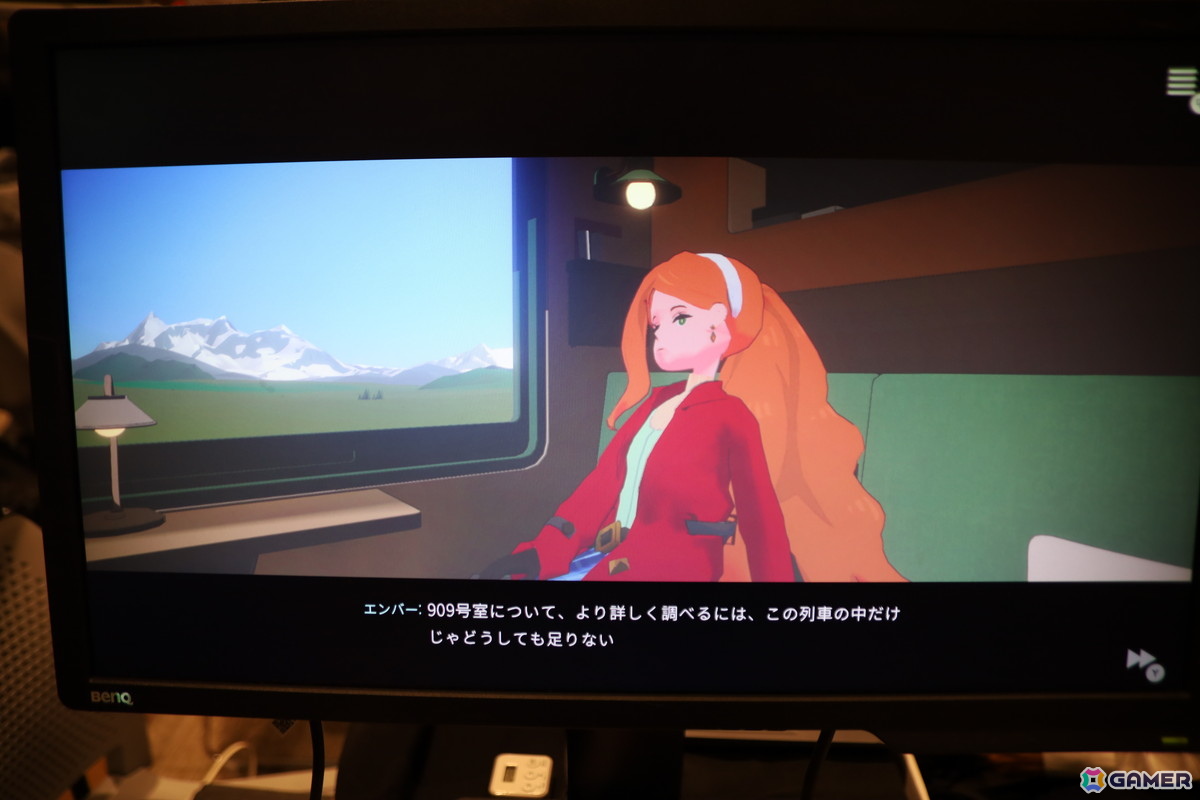 ループを繰り返して列車内に隠された謎に迫れ！ミステリーアドベンチャー「クワイエット急行909号室」は旅情気分もしっかり味わえる【OIGS2026】の画像