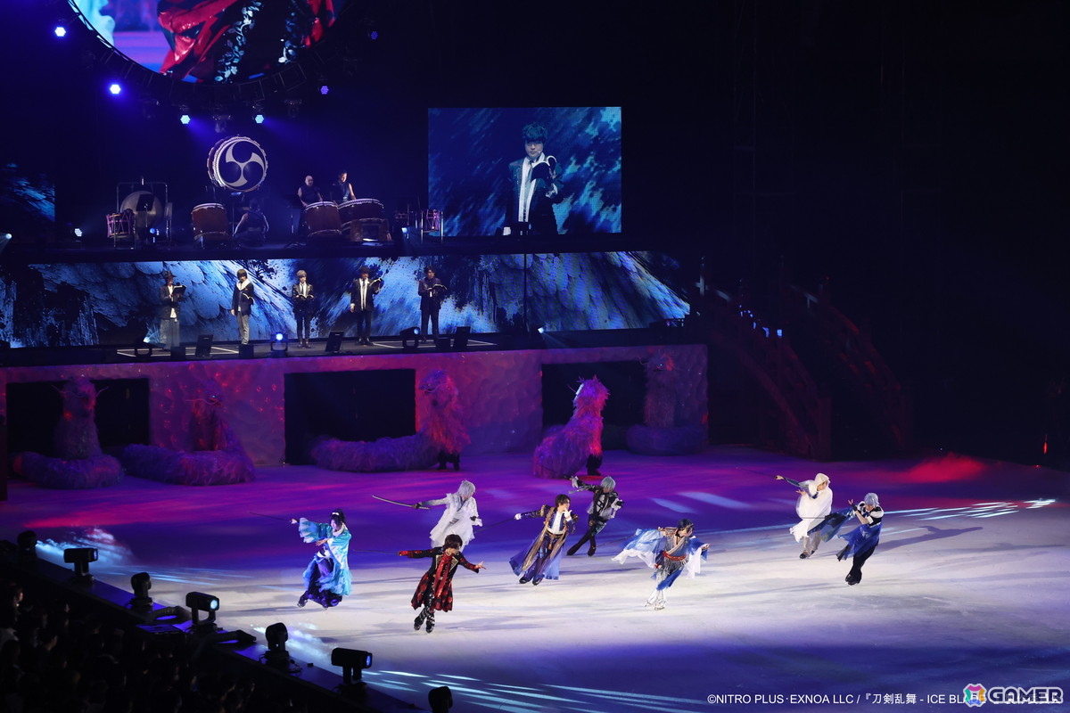 「刀剣乱舞」初のアイスショー「刀剣乱舞 - ICE BLADE -」3日に行われたゲネプロの公演レポートが公開！DMM TV・Huluにて見逃し配信中の画像
