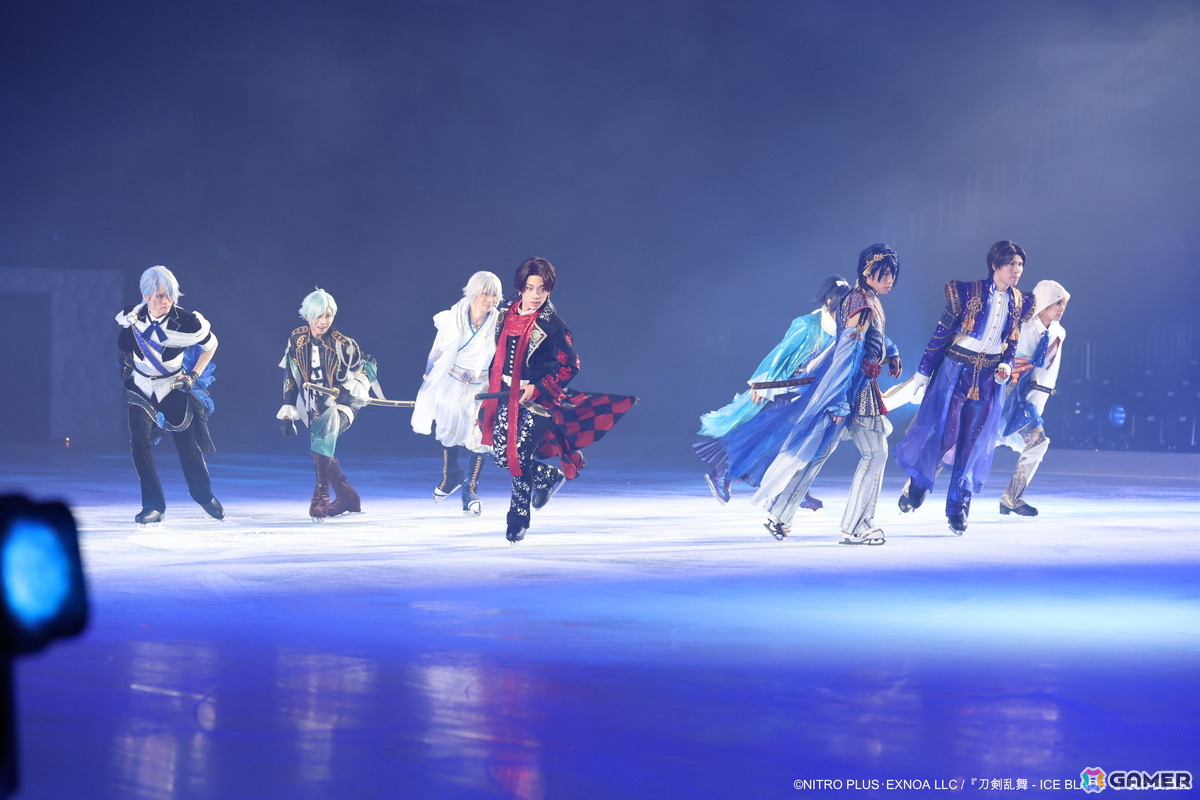 「刀剣乱舞」初のアイスショー「刀剣乱舞 - ICE BLADE -」3日に行われたゲネプロの公演レポートが公開！DMM TV・Huluにて見逃し配信中の画像