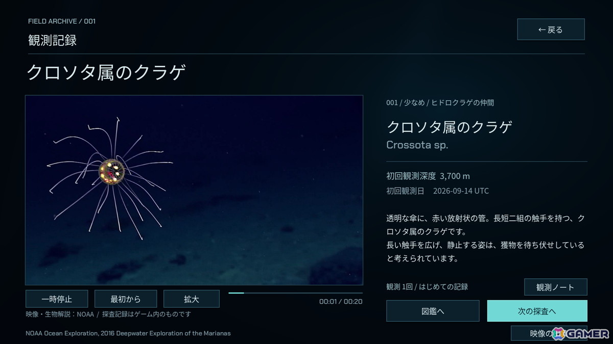 PC向け集中支援ゲーム「DEEP BLUE CONTACT」の無料体験版がSteamで公開―集中する時間を深海の旅にの画像