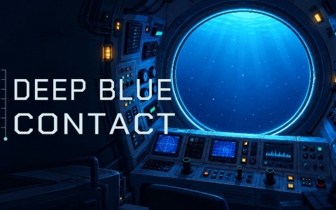 PC向け集中支援ゲーム「DEEP BLUE CONTACT」の無料体験版がSteamで公開―集中する時間を深海の旅に