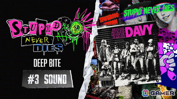 「Stupid Never Dies」の多彩な音楽を紹介するコメンタリー動画「DEEP BITE」のサウンド編が公開！の画像1