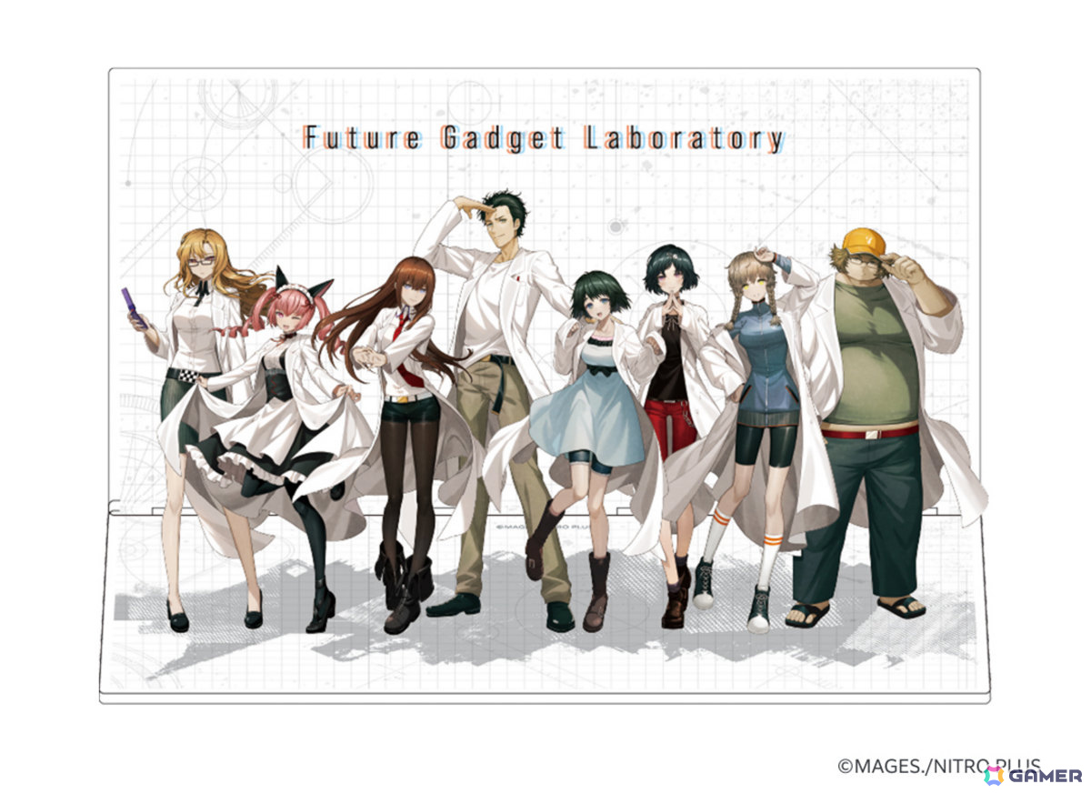 白衣をまとったラボメンたちが大集合!「STEINS;GATE」の限定プライズが10月9日よりモーリーファンタジー・PALOで順次展開の画像