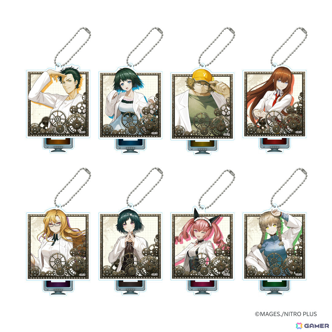 白衣をまとったラボメンたちが大集合!「STEINS;GATE」の限定プライズが10月9日よりモーリーファンタジー・PALOで順次展開の画像