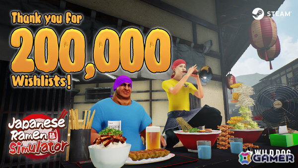 ラーメン屋シミュレーション「Japanese Ramen Simulator」早期アクセス版の新たなリリース日が10月9日17時に決定！の画像1