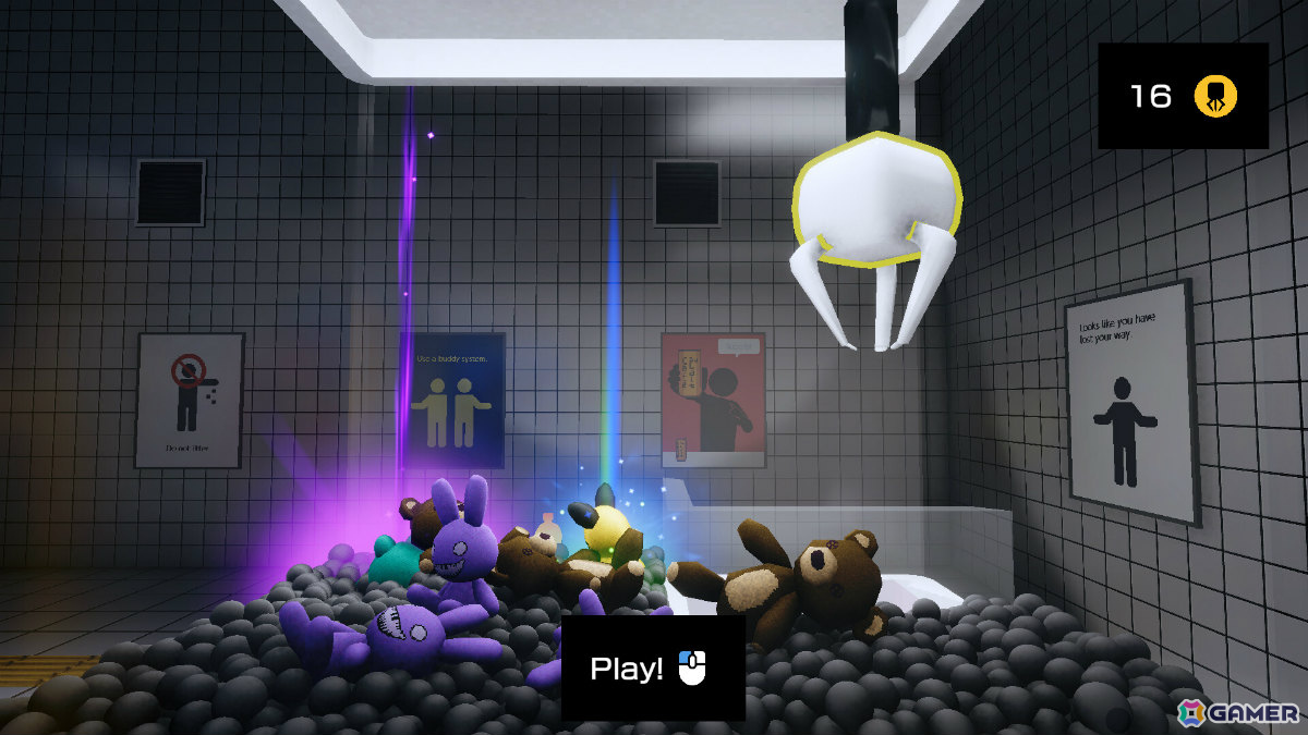 クレーンゲームで借金を返済するローグライト・デッキ構築ゲーム「CLAWSTROPHOBIA」Steamデモが配信!の画像