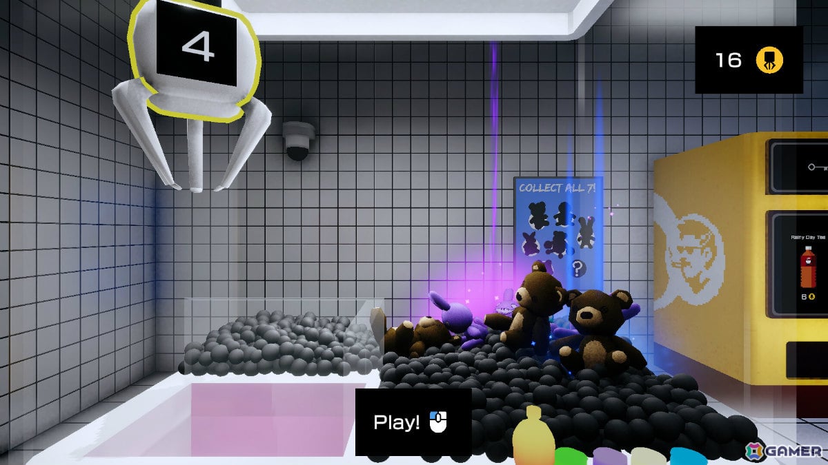 クレーンゲームで借金を返済するローグライト・デッキ構築ゲーム「CLAWSTROPHOBIA」Steamデモが配信！の画像3