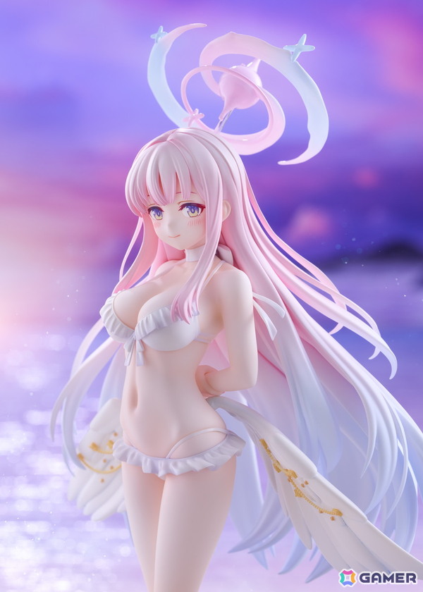 「ブルアカ」ミカが水着姿でスケールフィギュア化！夏のひとときを楽しむ姿を繊細な造形と彩色で丁寧に立体化の画像2
