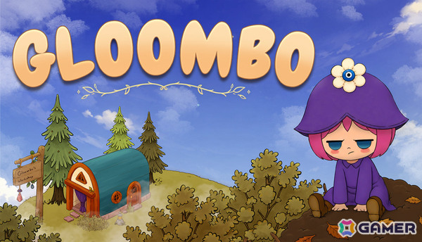 “Gloombo”の住む浮島を育てるデスクトップゲーム「Gloombo」体験版が10月8日17時に公開！作業中に作ってくれた家具や飾りを島に並べようの画像1