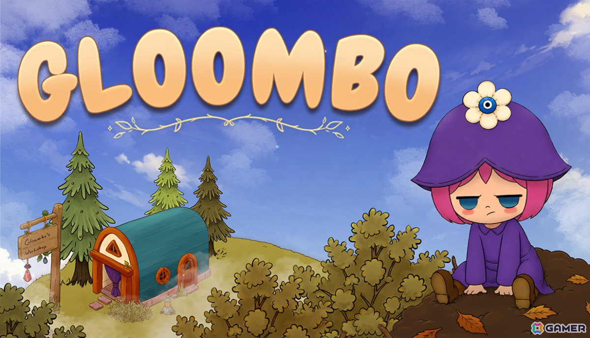 “Gloombo”の住む浮島を育てるデスクトップゲーム「Gloombo」体験版が10月8日17時に公開!作業中に作ってくれた家具や飾りを島に並べようの画像