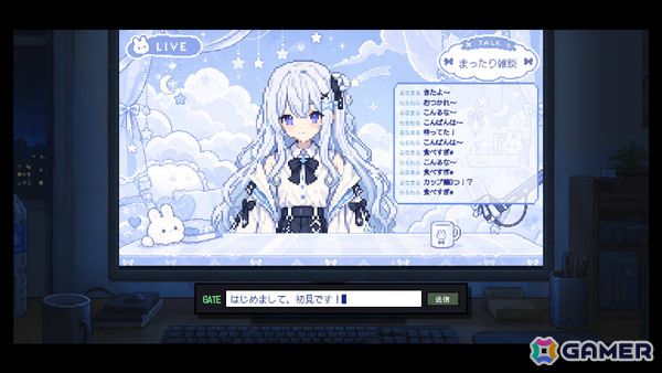 推しを守るためVTuber事務所の新人警備員となる審査シミュレーションADV「推しの中身 気になりませんか？」Steam体験版が公開の画像