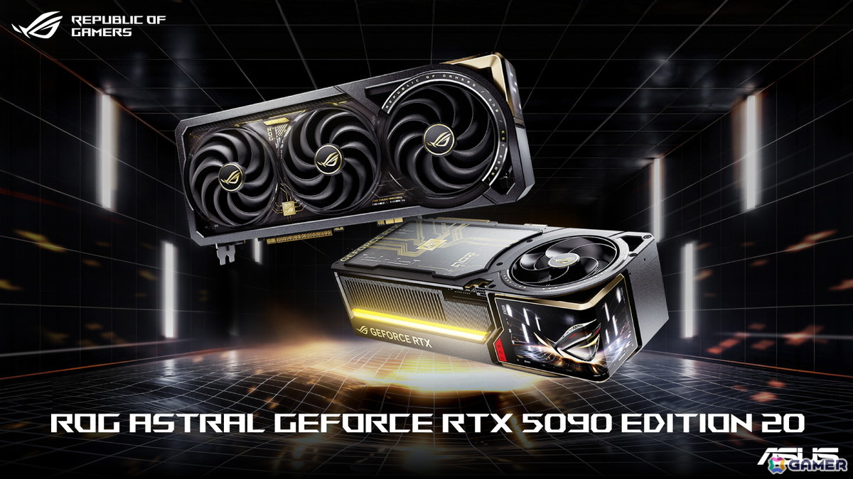 ASUS「ROG Edition 20」6製品が発売!RTX 5090搭載GPUは約120万円、ROG設立20周年記念モデルの画像