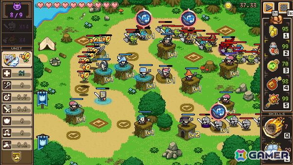 タワーディフェンスゲーム「ピクセルヒーロースクランブル プラス」無料体験版がSteamで配信！冒頭の市街地エリアをプレイできるの画像