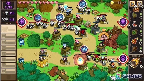 タワーディフェンスゲーム「ピクセルヒーロースクランブル プラス」無料体験版がSteamで配信！冒頭の市街地エリアをプレイできるの画像