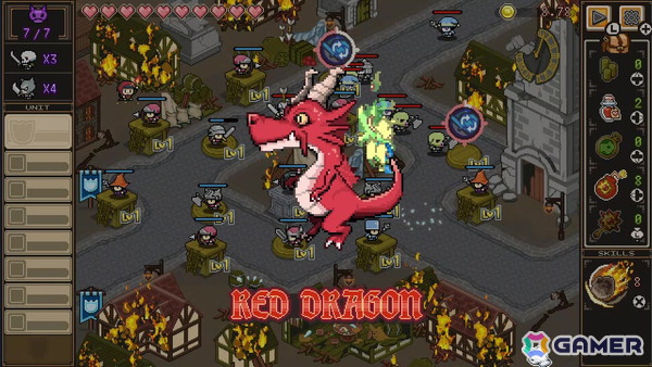 タワーディフェンスゲーム「ピクセルヒーロースクランブル プラス」無料体験版がSteamで配信！冒頭の市街地エリアをプレイできるの画像