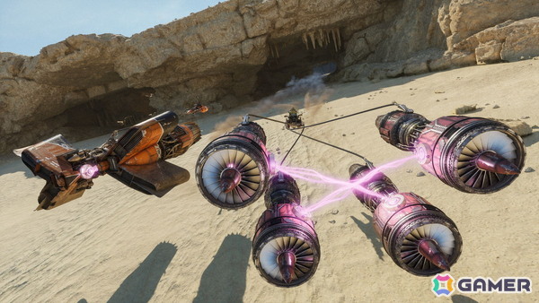 「スター・ウォーズ:ギャラクティック・レーサー」が発売！ランドスピーダーやポッドレーサーに乗り込んで命懸けのレースに挑もうの画像